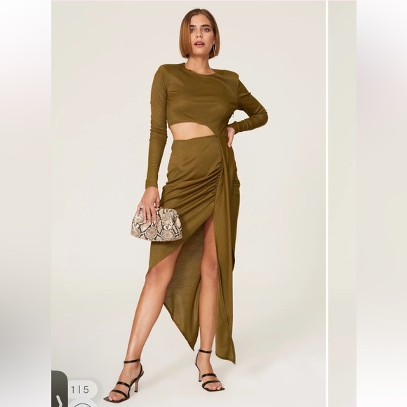 Ronny kobo Tania asymmetrical dress - Picture 2 of 14